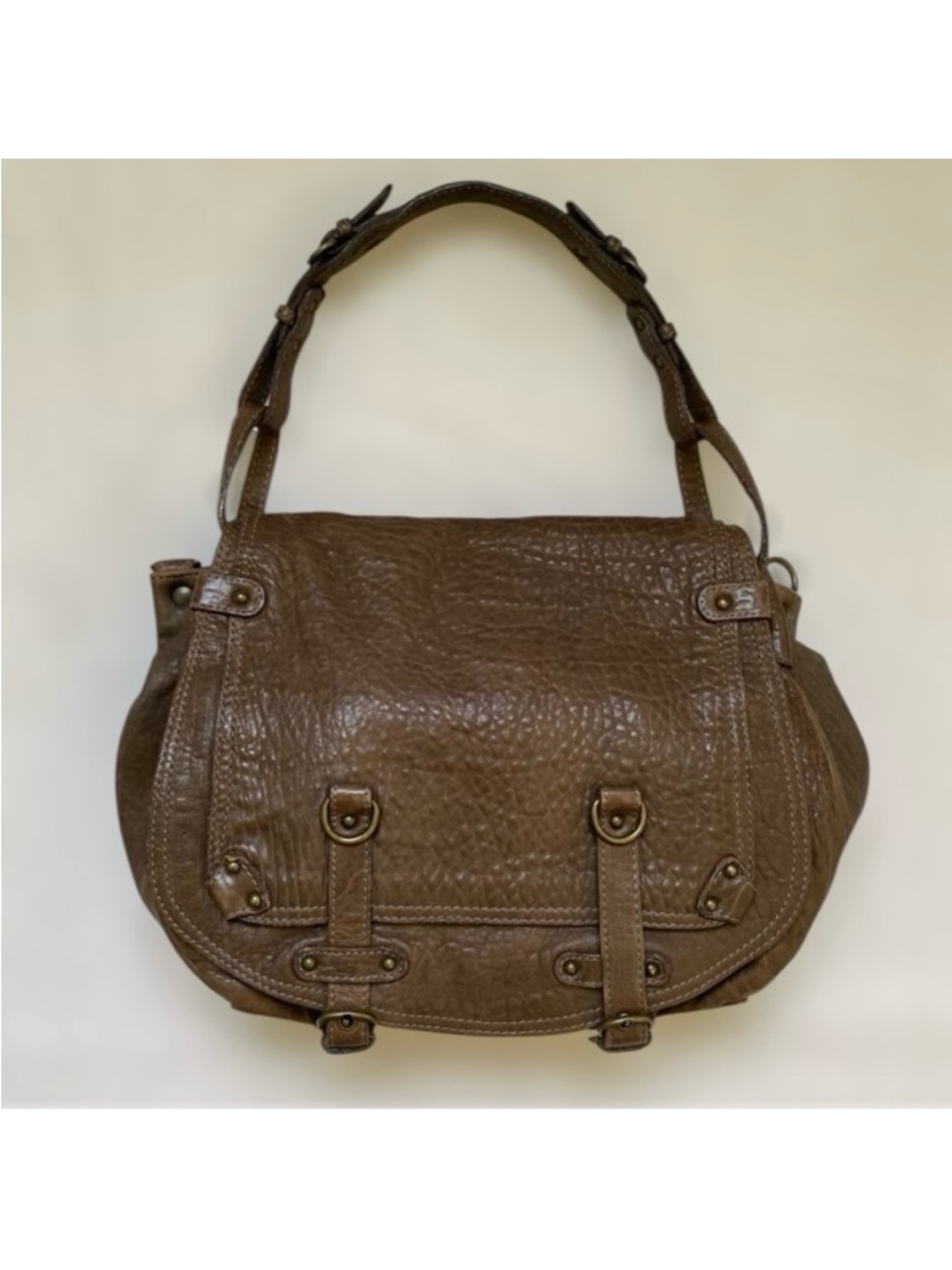 ABACO Paris Soft Pebbled Leather Purse